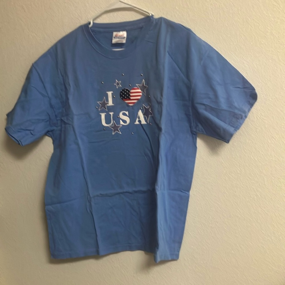 FINAL MARKDOWN I love USA tee xl
